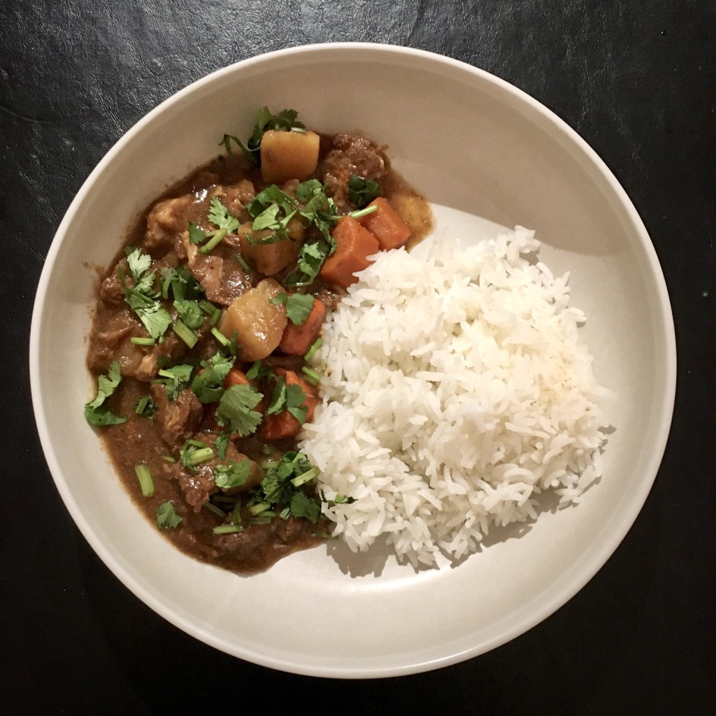 Beef stew meal