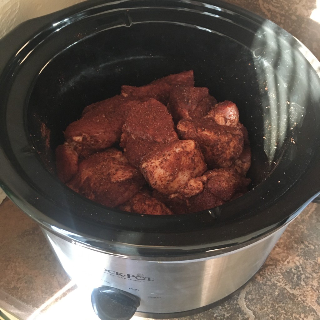 Pork in crockpot