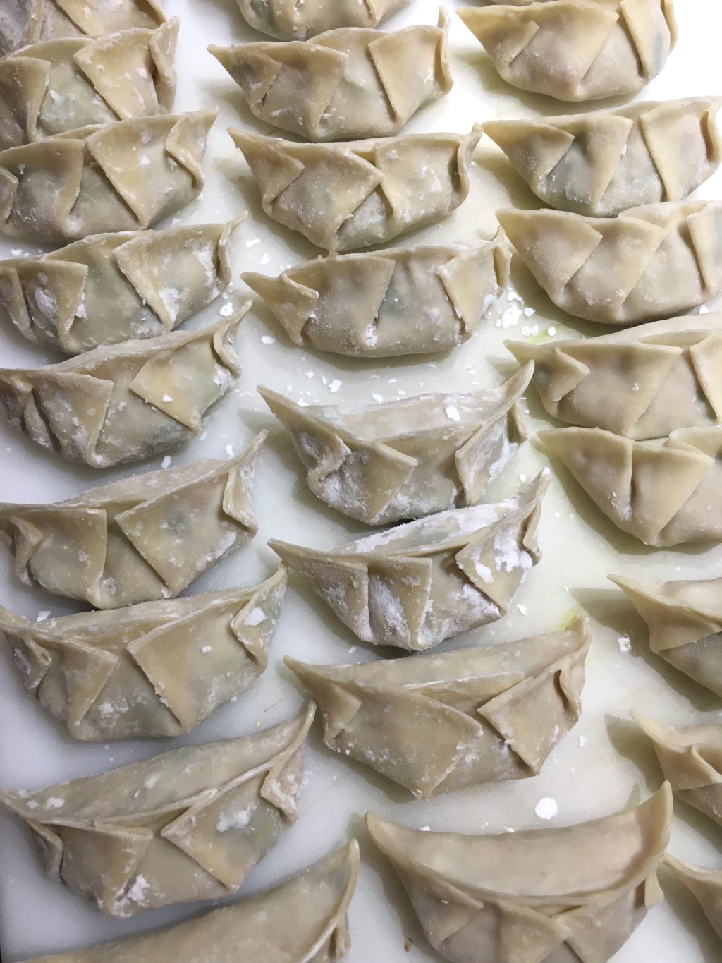 Making dumplings