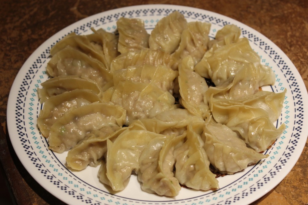 A nice plate of dumplings